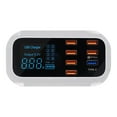 thumbnail image 5 of 4XEM 8-Port Smart Power USB Home Charger with Quick Charge USB 3.0, White, 5 of 5