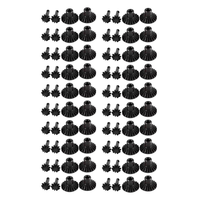 80X Metal Eje Delantero Y Trasero Eje de Engranaje Juego de Engranajes de Conducción para B1 B14 B16 B24 C14 C24