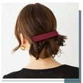thumbnail image 2 of 12PCS Hair Barrettes for Women, 6 Colors Thick Medium Hair Barrette Clips, Flat Hair Pins Strong Hold Vintage Hair Clips, French Hair Barrette Clip for Women Girls, 2 of 7