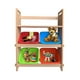 thumbnail image 1 of Juguetero Librero Organizador Infantil de MDF Natural Con 4 Charolas DECOMOBIL JUGUETERO, 1 of 5