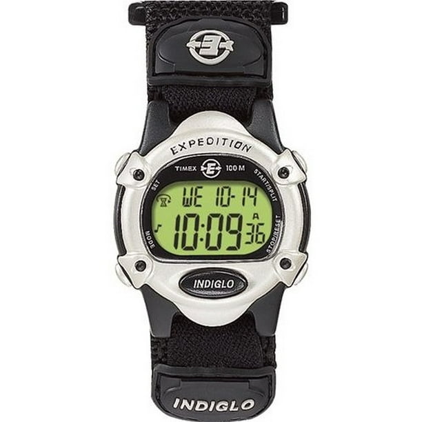 small black digital watch
