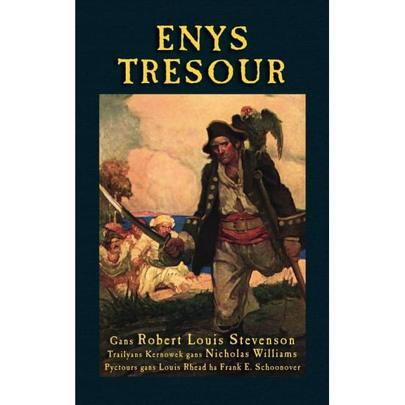 Enys Tresour: Treasure Island in Cornish, (Hardcover)