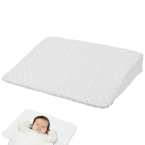 Almohada de lactancia, almohada de cuña grande, almohada lateral para recién nacidos