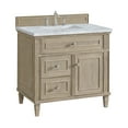 thumbnail image 2 of James Martin Vanities 424-V36-3Car Lorelai 36" Single Basin Wood Vanity Set - Black, 2 of 7