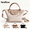white, variant on Women Nylon Dumpling Handbag 3 Ways Carry Crossbody Shoulder Tote Purse Minimal Contrast Color Satchel Lightweight Daily Travel Bag, 2026 Summer New, 3 Colors