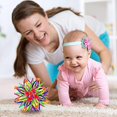 thumbnail image 4 of Bola elástica, bola telescópica, juguete de bola mágica expansible, bola de flores mágica elástica colorida, juguetes sensoriales para autismo para niños pequeños, niños y adultos, 4 of 5