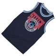 thumbnail image 5 of Disney Men's Stitch Tank Top Basketball Jersey, Classic Printed Stitch Jersey Navy - 2XL, 5 of 6