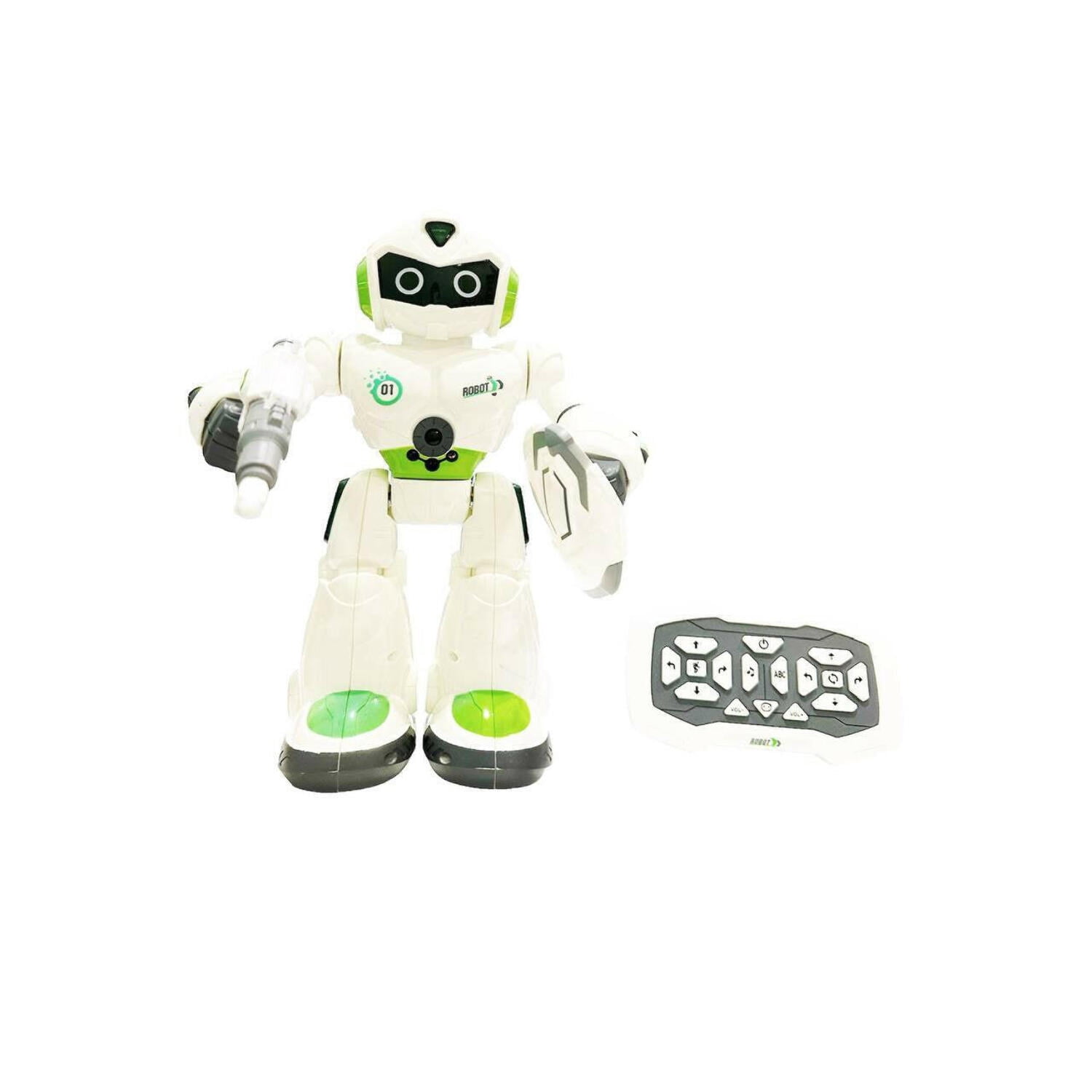 GN Universe Interactive Space Smart Robot With Gesture Sensing Shield and Space Guns And Remote Control Different Sounds Ages 3+