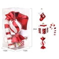 thumbnail image 2 of Juego de 4 piezas de adornos navideños de bastón de , adornos navideños, colgantes a granel, adornos colgantes para de Navidad para, 2 of 9