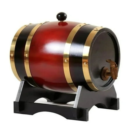 

XEJEANG High-Quality 3L Wooden Oak Beer Wine Whiskey Rum Keg Tap Dispenser Brewing Tools - Essential for Crafting the Perfect Brew!