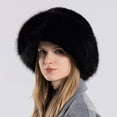 thumbnail image 4 of Chapeau Seau Chaud d'Hiver pour Femmes Style Pêcheur Doux Mignon pour Temps Froid en Extérieur, 4 of 4
