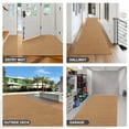 thumbnail image 5 of ANTPOP Area Rugs Outdoor Runner Rug Indoor Carpet Runners Non Slips Utility with Rubber Backing for Kitchen Hallway Entryway Garage Light Brown 3ft x 10ft, 5 of 6