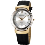 Pierre Cardin Men's Black Lizard Strap W