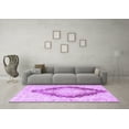 thumbnail image 3 of Ahgly Company Indoor Rectangle Persian Purple Traditional Area Rugs, 4' x 6', 3 of 4