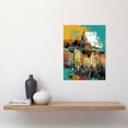 thumbnail image 2 of Nottingham City Modern Multicoloured Cityscape Unframed Wall Art Print Poster Home Decor Premium, 2 of 4