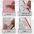 thumbnail image 7 of Mr. Pen- Catholic Bible Tabs for Women and Men, 160 pcs, 80 Pink Leather Bible Tabs with Gold Foil Lettering, 7 of 7