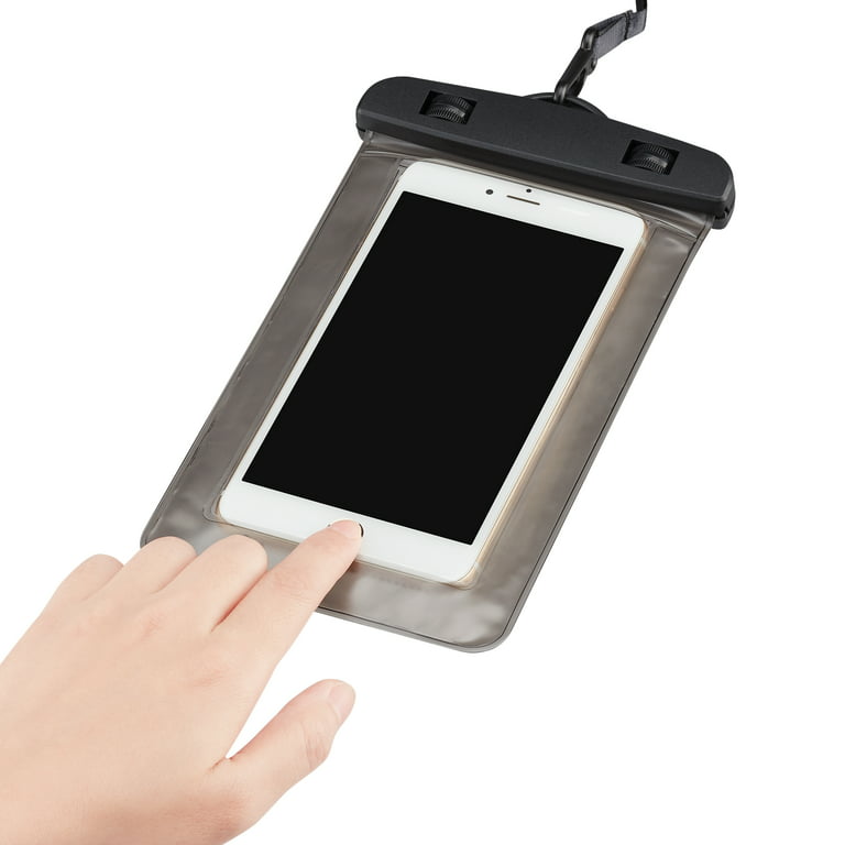 Onn. Universal Waterproof Phone Bag Pouch - Clear - 7 in