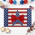 thumbnail image 4 of SLYNSHome Memorial Day Placemat,Patriotic Place Mats 4th of July Veterans Table Mats Independence Day Holiday Table Placemats for Indoor Outdoor Party Dining, 4 of 6