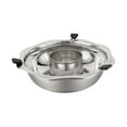 thumbnail image 4 of Olla caliente giratoria separada, olla caliente dividida, utensilios de cocina sólidos, plato de frotamiento elevable con divisor, olla de mandar, 4 of 8