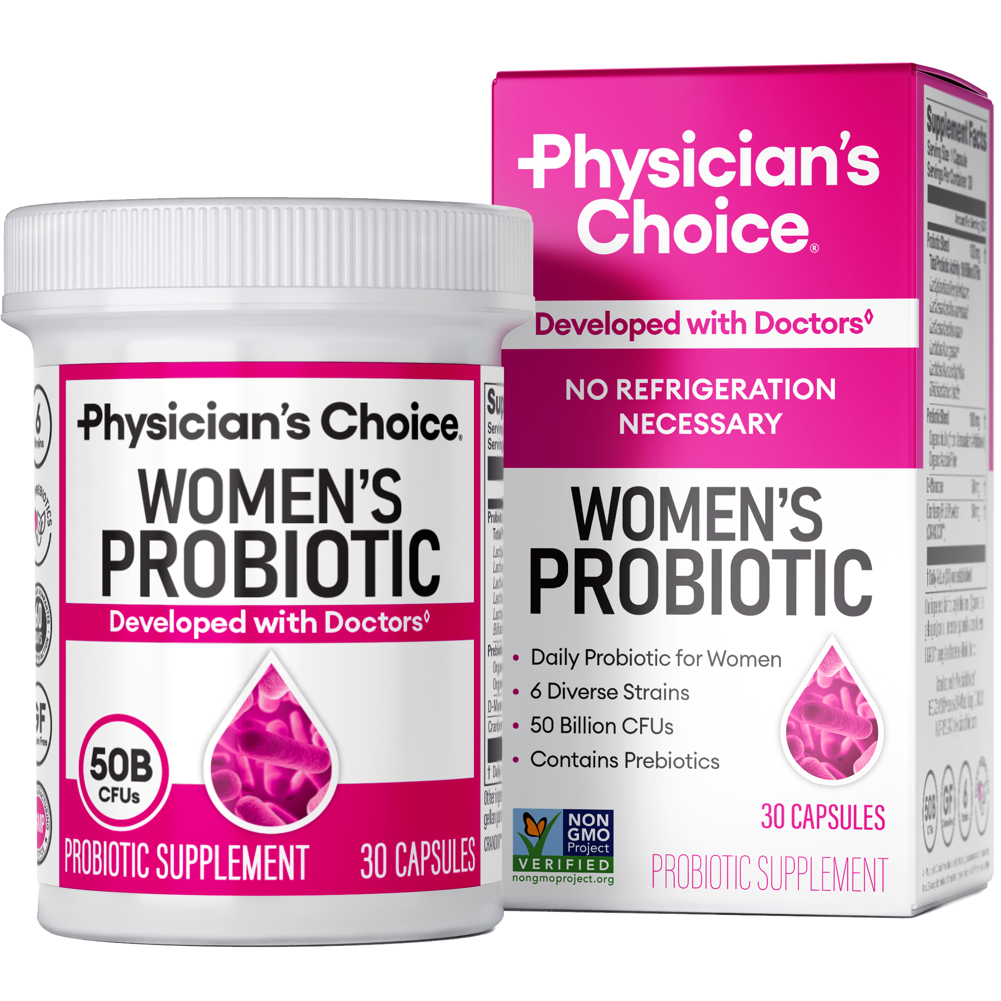 Physicians' Choice Women's Probiotic 50 Billion CFU, 30 Count photo 1