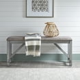 thumbnail image 2 of Liberty Furniture Newport Counter Height Dining Bench in Gray, 2 of 3