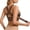 A1 Beige, variant on Posture Support Bras for Women Front Closure Crossback Wireless Bra Seamless Full Coverage Push Up Bralettes,Support & Lift,Seamless Back Smoothing,Soft Comfortable Everyday T Shirt Bra Beige