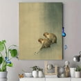 thumbnail image 4 of Japanese Monkeys And Butterfly Canvas Print，Animal Wall Decor for Living Room Bedroom Office, 4 of 8