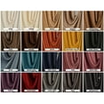 thumbnail image 3 of 3S Brother's Pinch Pleated Linen Texture Drapes Home Décor Single Panel Custom Made Window Curtains - Made in Turkey - Blue ( 52" W x 204" L ), 3 of 3