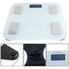 High Accuracy Premium Digital Body Fat Weight Bathroom Scale with Extra Large Dual Color Backlight Display, Tempered glass, 400 Pounds Scales