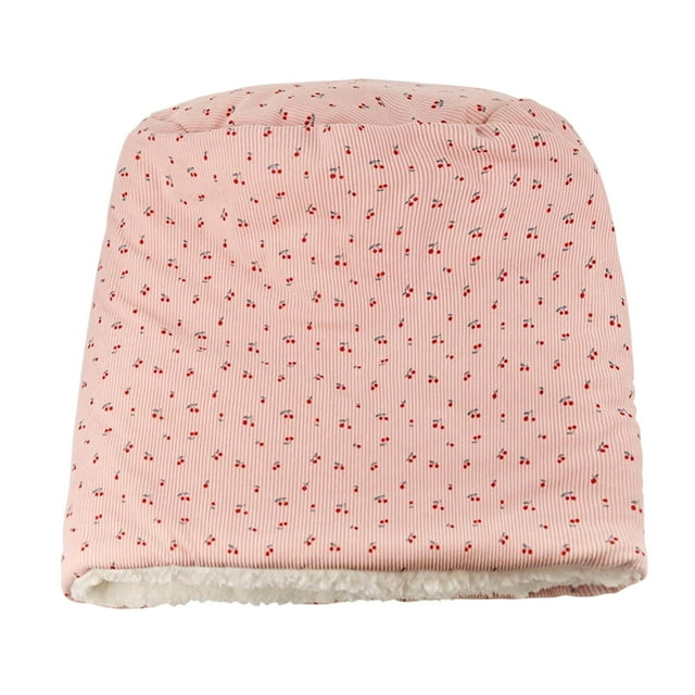 Saco de dormir para gatos, cama para gatos, cueva para descansar, perrera para mascotas, otoño e invierno, suave Rosa