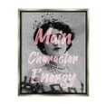 thumbnail image 3 of Stupell Industries Main Character Energy Trendy Pink Vintage Photography Graphic Art Luster Gray Floating Framed Canvas Print Wall Art, Design by Daphne Polselli, 3 of 5