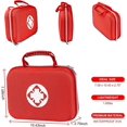 thumbnail image 5 of 299pcs First Aid Kit Red Camp Essential Survival Kits Emergency Set, 5 of 5