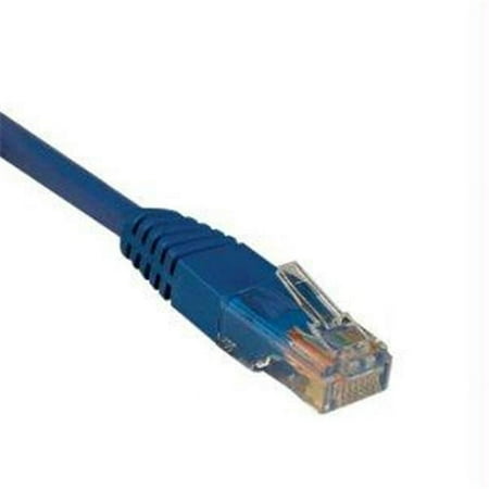 UPC: 0037332172808 | Cat5e 350MHz Molded Patch Cable (RJ45 M/M) – Blue 20-ft.