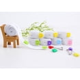 thumbnail image 2 of SHOWERORO 20Pcs Random Color Buttons Diaper Strips Belts for Baby Diapers, 2 of 8