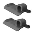 thumbnail image 2 of Lipstore Ergonomic Workout Grip Fingerless Gym Grip for Pull Up Weight Lifting Gray 2 pcs, 2 of 8