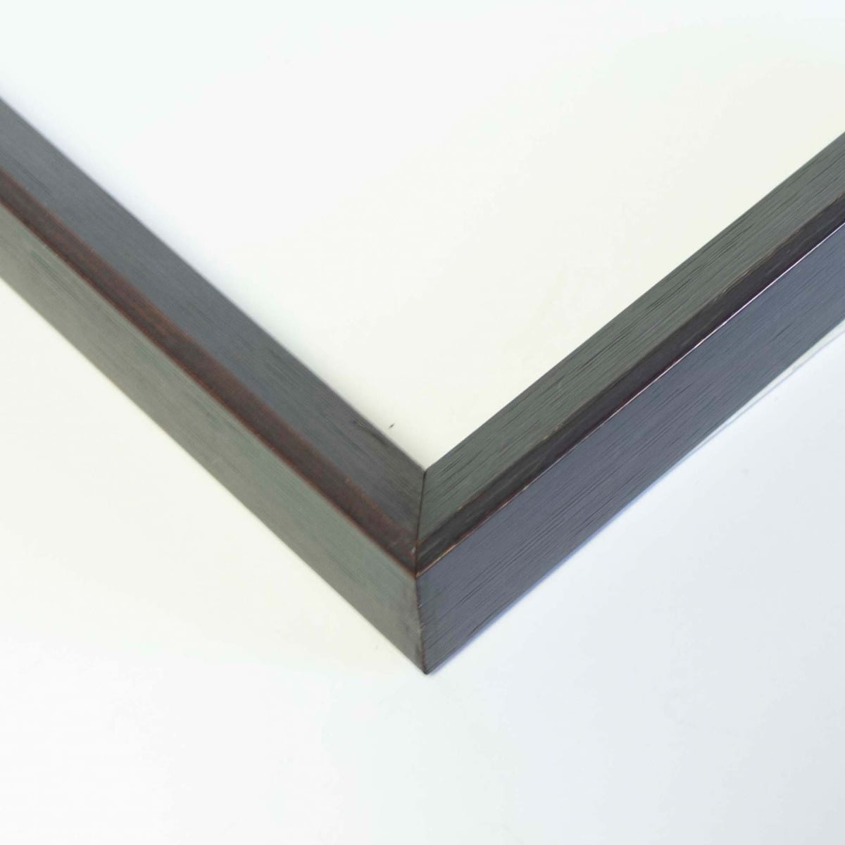 18x24 Frame Black & Bronze Solid Wood Picture Frame Width 0.75 Inches | Interior Frame Depth 0.75