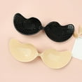 thumbnail image 4 of Front Closure Strapless Adhesive Bra for Women, Invisible Silicone Push Up Bra with Non- Grip, Reusable Backless Bandeau, 4 of 6