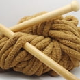 thumbnail image 4 of Namzi Hilo de chenilla súper suave y cálido de 250 g para mantas, hilo de lana gruesa para tejer mantas, perfecto para cualquier tipo de tejido y ganchillo, azul marino., 4 of 4