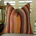 thumbnail image 4 of Plut Red Earth Handmade Throw Pillow-Color:Multi,Size:20" x 20", 4 of 4