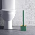 thumbnail image 3 of Wall Mounting Silicone Flex Toilet Brush,wall Toilet Wand No-slip Long Handle Soft Silicone Bristle Clean Toilet Corner Easily, 3 of 3