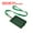 Deep Green, variant on Uxcell Folded PU Leather ID Badge Holder with Lanyard with 1 Clear Window 4 Card Slot Orange