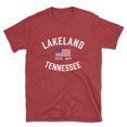 thumbnail image 1 of Lakeland Tennessee Patriot Men's Cotton T-Shirt, 1 of 1