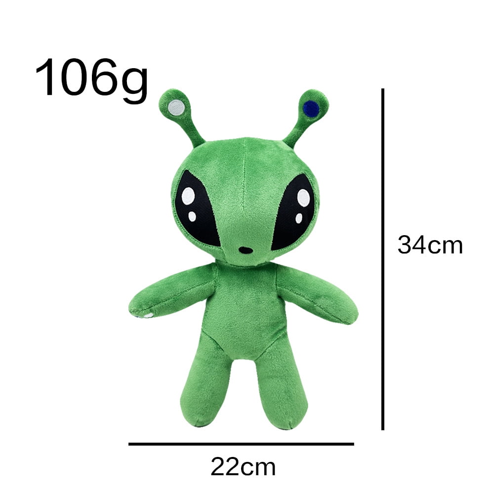 Green Alien Soft Toy Stuffed Animal Plush, 13
