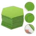 thumbnail image 1 of HAMPPLIES 24 Pcs Tableau d'Affichage Hexagonal Décoration Feutre Vert pour Adultes, 1 of 7