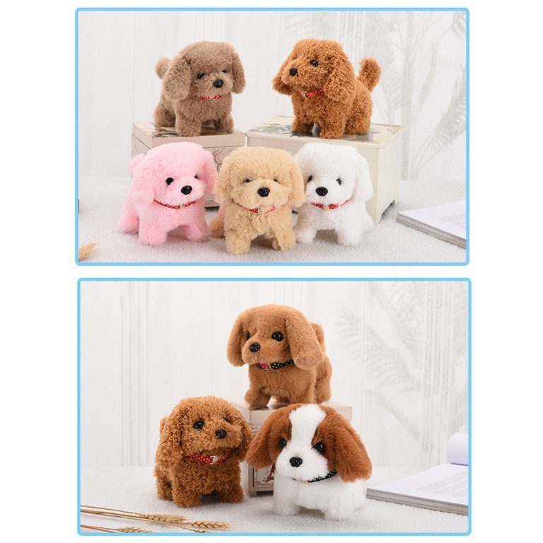 Soft Plush Toys Dog for Kids Battery Operated Pet Puppy Toys with