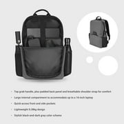 ASUS 16 Laptop Premium Backpack, Lightweight & Water Repellent Material, Black/Dark Grey