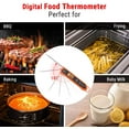 thumbnail image 6 of ThermoPro TP03H Meat Thermometer Waterproof Digital Instant Read for Grilling Waterproof Kitchen Food Thermometer with Calibration & Backlight Smoker Oil Fry Candy Thermometer, 6 of 8
