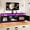 Black, variant on Uforic LED TV Stand with Mount & Power Outlet, Height Adjustable TV Mount for 75/65/60 inch TVs, Black