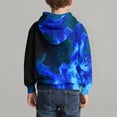 thumbnail image 4 of IWRICH Boys Printed 3D Graphic Hoodies Long Sleeve Hooded Sweatshirts Warm,Size 3-13 Years 04-Blue 130, 4 of 6