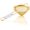 Gold, variant on 304 Stainless Steel Fine Mesh Strainer for Kitchen, Cocktail Sieve Sifters for Food, Liquid Strainer Cup for Food, Drinks, Tea, Coffee, Juice, Noodles, Flour, Vegetable (Black)